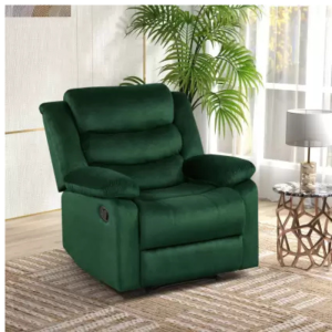 Jordyblue La-z-bird soft Fabric Manual Recliner